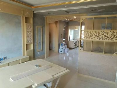 (家装施工现场实拍分享)乡村民房(室内外装饰装修)全屋整装。